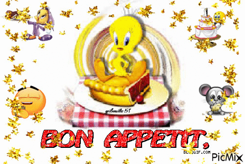 bon apétit - Darmowy animowany GIF