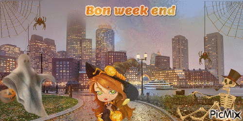 Bon week end 43 2019 - Free animated GIF
