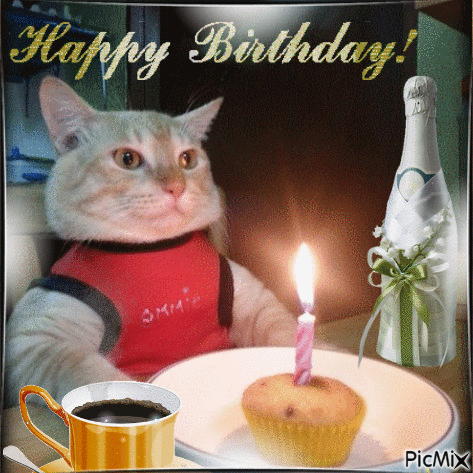 Happy Birthday... - GIF animate gratis