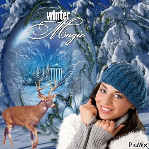 Волшебница-зима - ücretsiz png