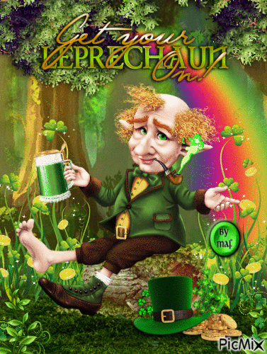 Leprechaun - Бесплатный анимированный гифка