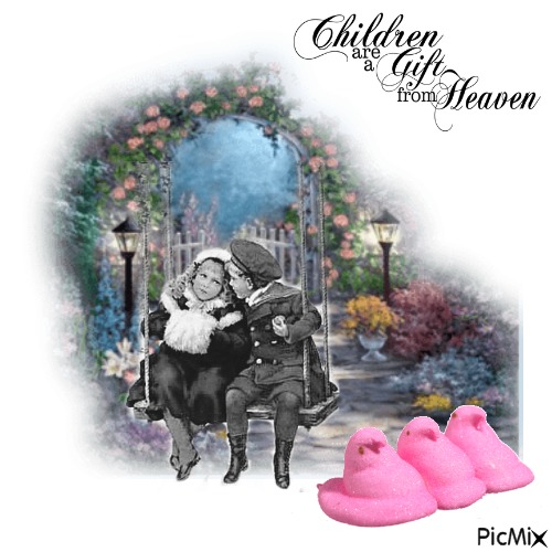 Children Are A Gift From Heaven - 免费PNG