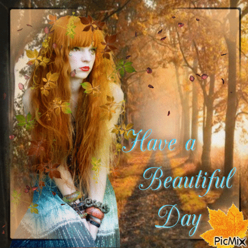 Have a beautiful day! - Δωρεάν κινούμενο GIF