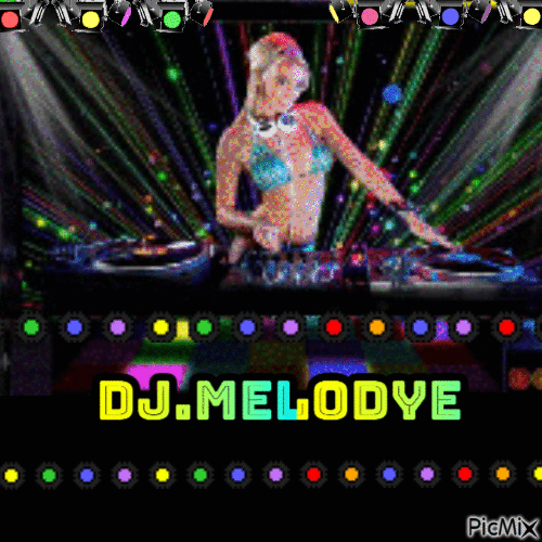 dj melodye - Бесплатный анимированный гифка