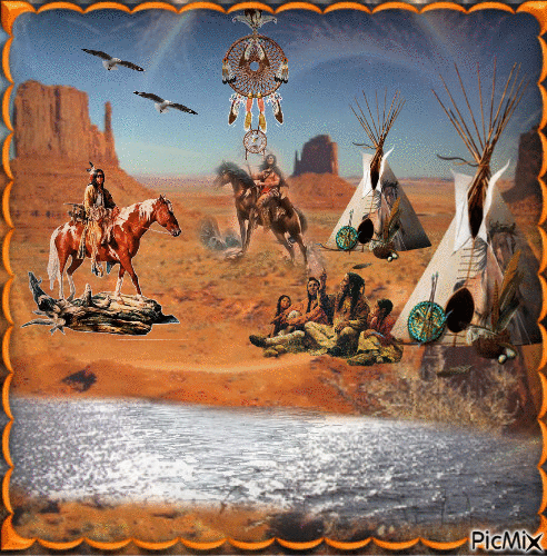 Native  America - 無料のアニメーション GIF