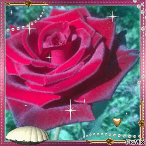 Rose Rouge - Darmowy animowany GIF