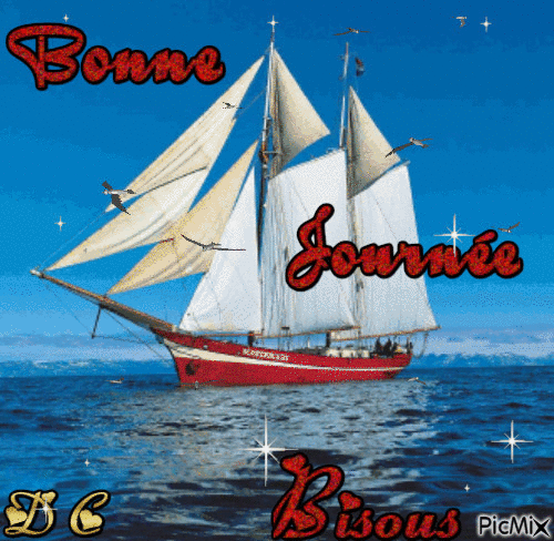 Bonne Journée - Бесплатный анимированный гифка