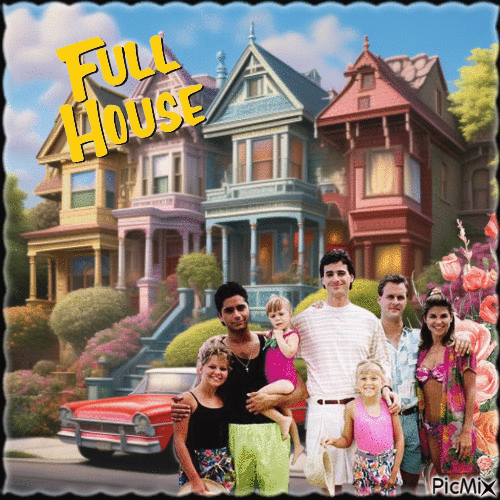 Concours : The Full House - 無料のアニメーション GIF