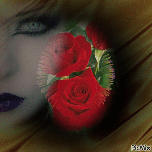 Rose rouge !!! - Bezmaksas animēts GIF