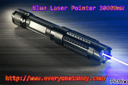 High Power Laser Pointer - Ingyenes animált GIF