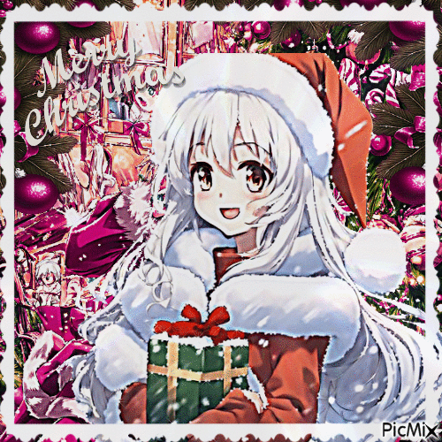 Weihnachten - Manga - Gratis animerad GIF