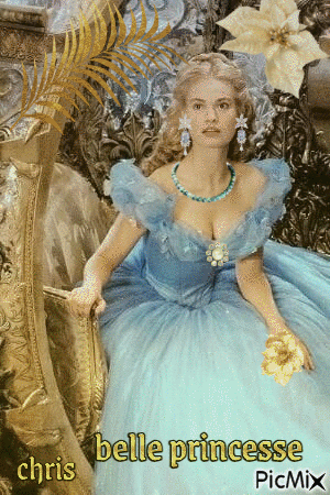 belle princesse - Zdarma animovaný GIF