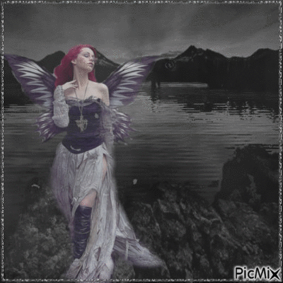 ...the mistery of the dark angel... - 免费动画 GIF