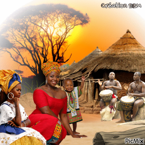 Afrique par BBM - Darmowy animowany GIF
