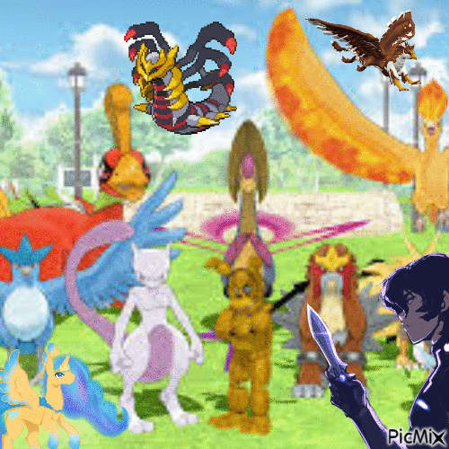 Legendary Pokémon - GIF animasi gratis