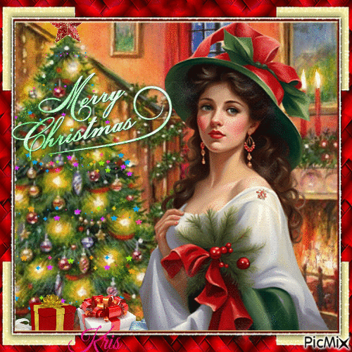 Merry Christmas-🎅⛄🎄❤️ - Gratis geanimeerde GIF