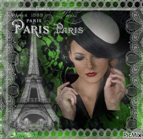 Paris chic - GIF animate gratis