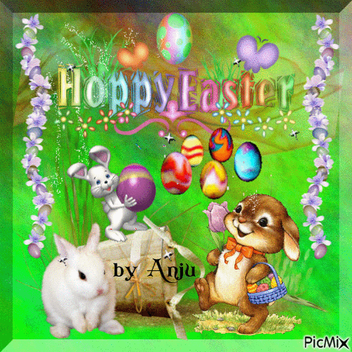 Happy Easter - GIF animasi gratis