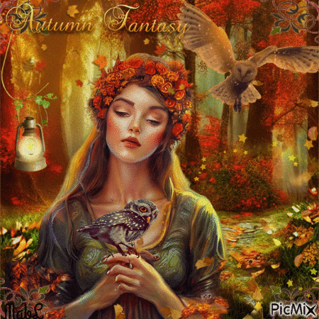 Fantaisie d'Automne - Free animated GIF