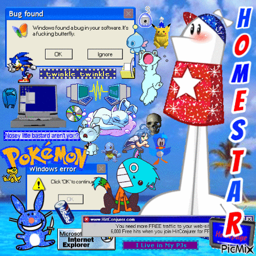 Homestar Runner - Бесплатный анимированный гифка