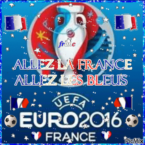 Euro 2016 - Безплатен анимиран GIF