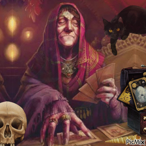 FORTUNE TELLER - Free animated GIF
