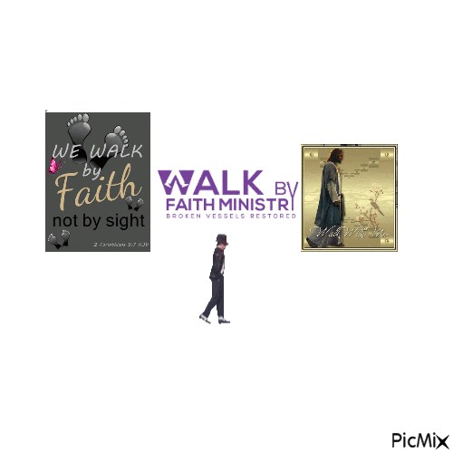 Walk By Faith - GIF animé gratuit