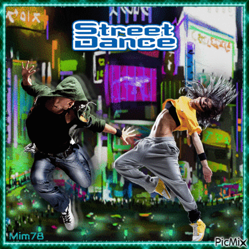 street dance - Бесплатный анимированный гифка