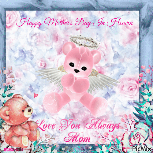 Mother's day-mom-bears - GIF animasi gratis