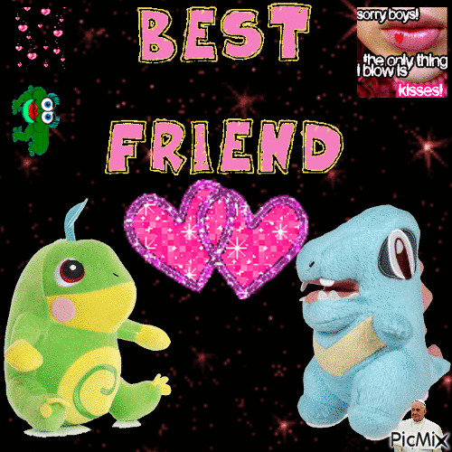BEST FROG FRIEND - Free animated GIF