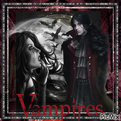 vampire couple - Gratis geanimeerde GIF