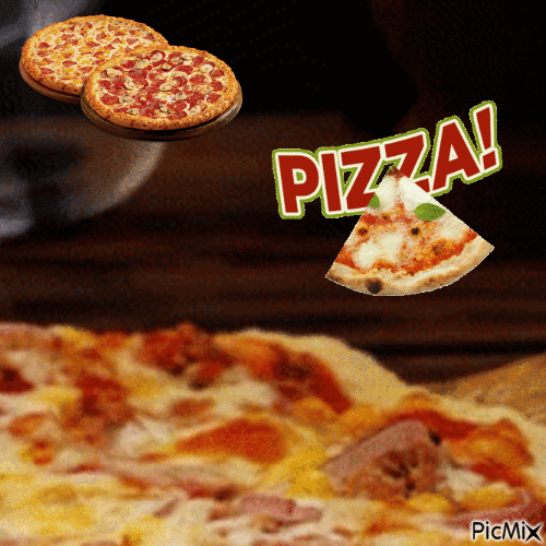 Pizza - Бесплатный анимированный гифка