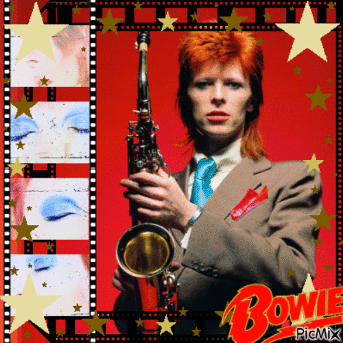 Ziggy Played Sax - Бесплатный анимированный гифка