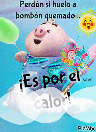 ES EL CALOR - Zdarma animovaný GIF