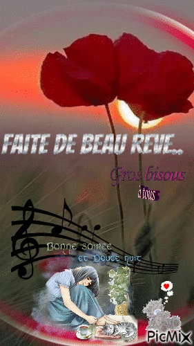 merci bonne soiree - Бесплатный анимированный гифка