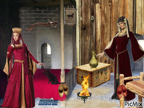 medieval - GIF animado grátis