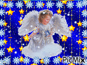 petit ange blanc - Animovaný GIF zadarmo