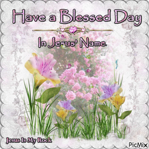 Have a Blessed Day - Zdarma animovaný GIF
