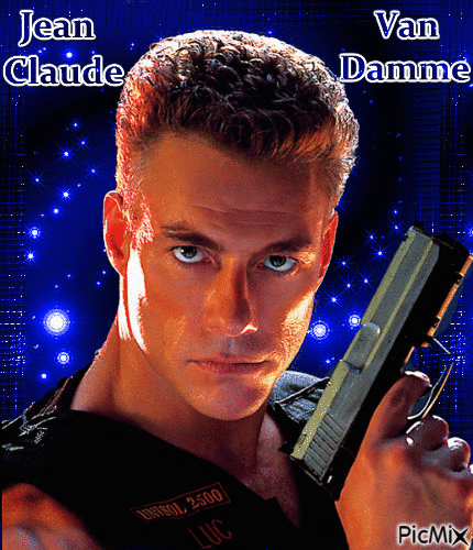 Jean Claude Van Damme - GIF animé gratuit
