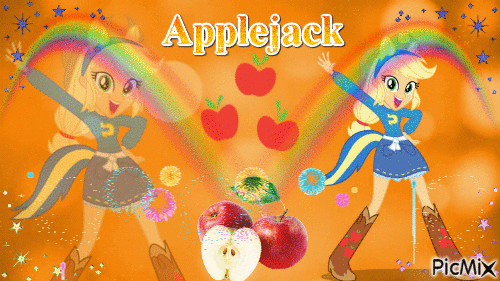Applejack - Darmowy animowany GIF