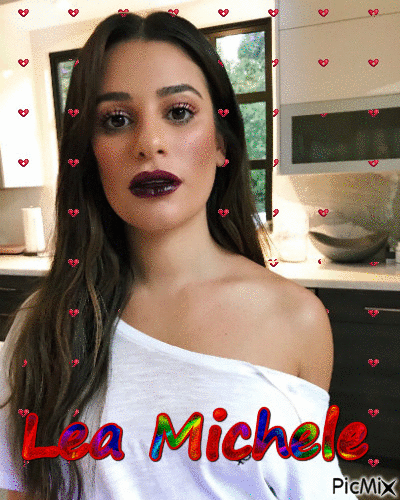 Lea Michele - 無料のアニメーション GIF