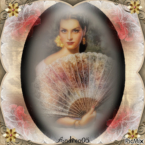 Portrait of a woman / Vintage... - Free animated GIF