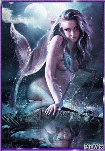 Mermaids - Gratis animeret GIF