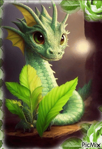 Baby Dragon - GIF animé gratuit
