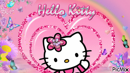 Hello Kitty - Besplatni animirani GIF