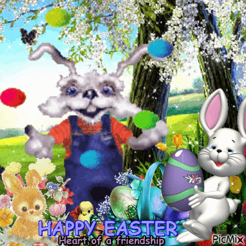 Easter - GIF animé gratuit
