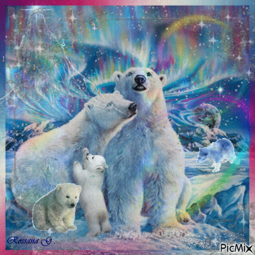 Ours polaires - 免费动画 GIF
