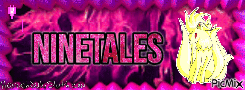 Ninetales {Banner} - Ücretsiz animasyonlu GIF