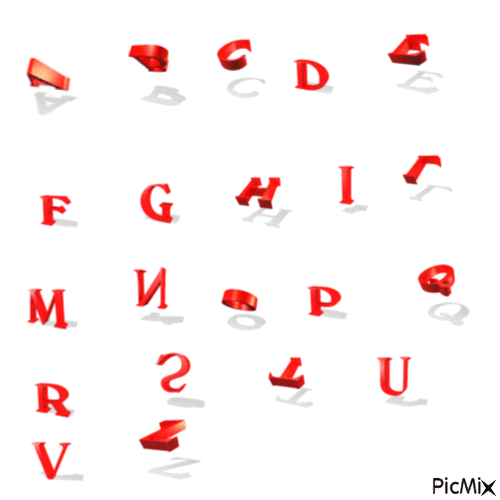 lettere - Besplatni animirani GIF