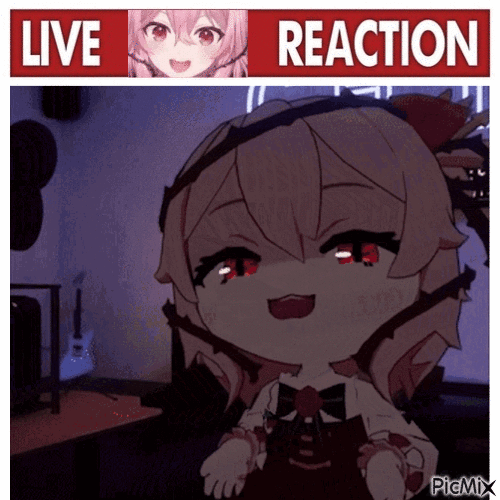 live rosemi reaction - Animovaný GIF zadarmo